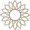 Ekena Millwork Daisy Wood Fretwork Pierced Ceiling Medallion, Hickory, 22"OD x 7 5/8"ID x 3/8"T CMWP22X22X0375DAHI - alternate 4
